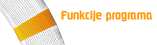 Funkcije programa