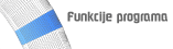 Funkcije programa